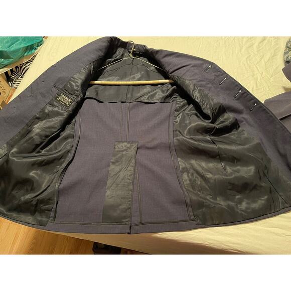 Barrister Corporation Wool 39R Jacket Military Air Force Tropical Blue AF 84 - Picture 5 of 10